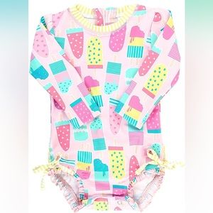 🩱Ruffle Butts size 3, one piece bathing suit!